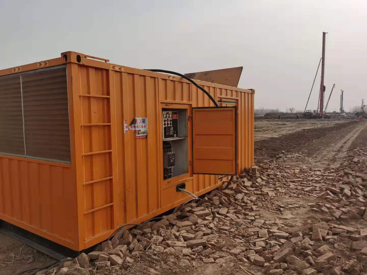 绥德发电车租赁-柴油发电机组的安装须知