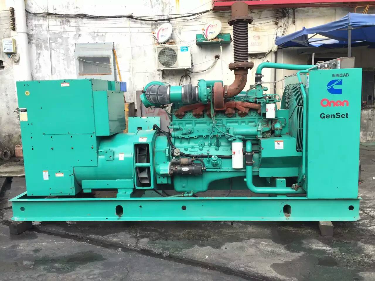 绥德租赁发电机-柴油发电机不正常冒烟的原因